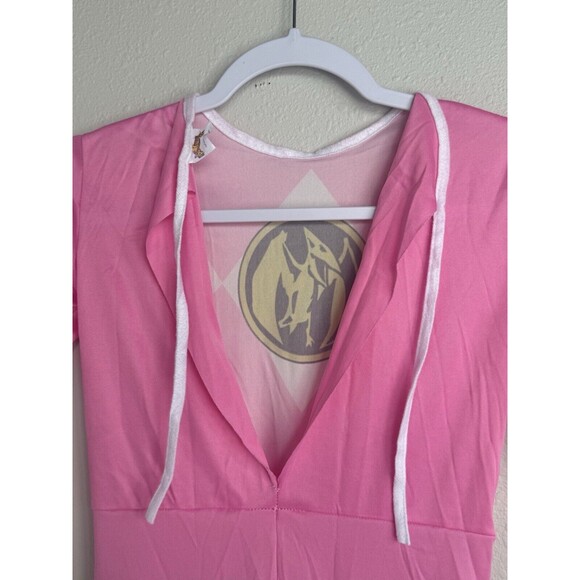 🔥 VINTAGE ORIGINAL 🔥 1994 Power Rangers Pink Kimberly Costume With Gloves - Picture 15 of 15